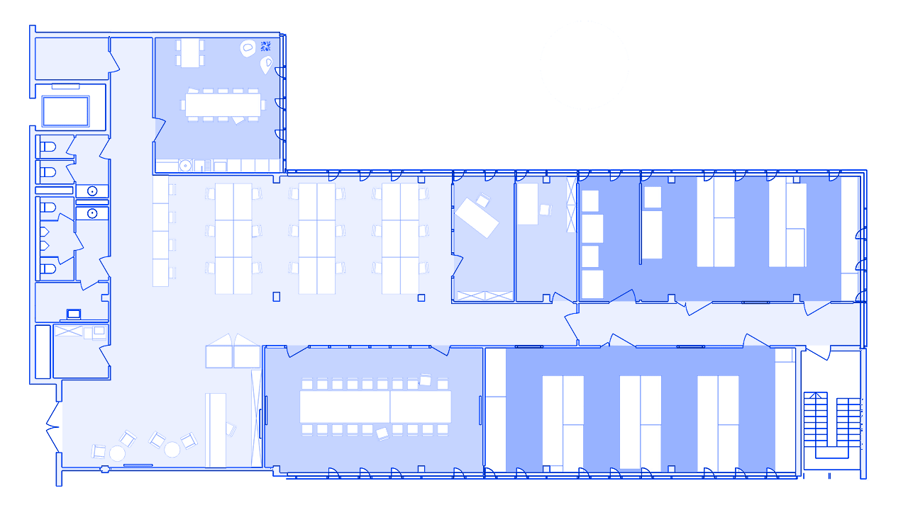 Laboratory layout plan 